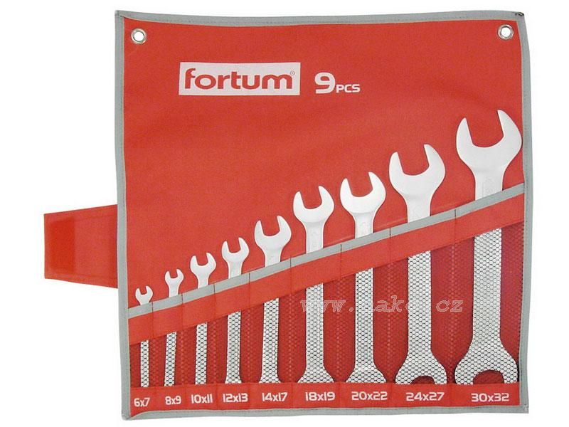 FORTUM 4730101 sada plochých klíčů 6-32mm