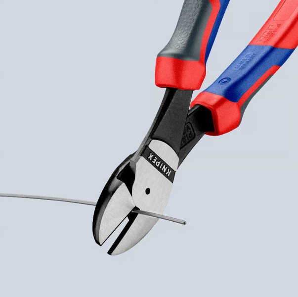KNIPEX 7402200 stranové štípací kleště silové 200mm Obrázek