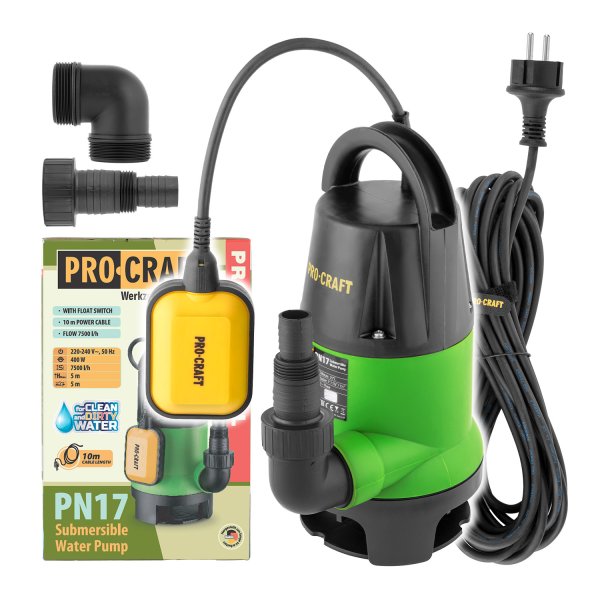 PROCRAFT PN17 ponorné kalové čerpadlo