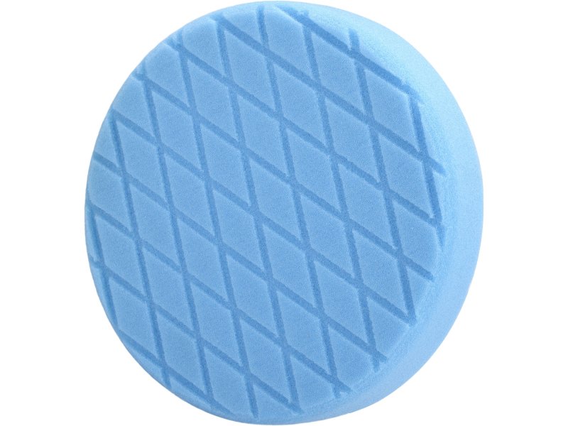 EXTOL PREMIUM 8804536 kotouč leštící pěnový T60 modrý 180x35mm suchý zip 15mm, drážkovaný Obrázek