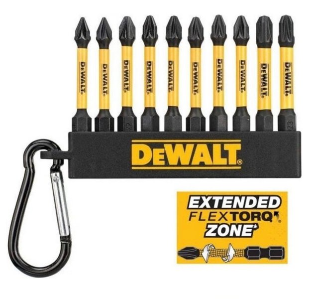 DeWALT DT7274 sada bitů FLEXTORQ EXTREME 10ks