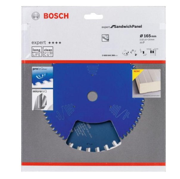 BOSCH 165x20mm Expert for Sandwich Panel (30Z) Obrázek