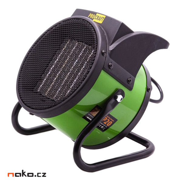 PROCRAFT FP20 elektrický přímotop s ventilátorem a termostatem 25/1000/2000 W Obrázek