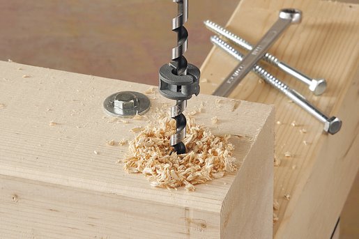 WOLFCRAFT 2755000 sada vrtacích hloubkových dorazů 6, 8, 10mm Obrázek