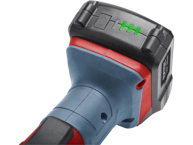 EXTOL PREMIUM 8891840 aku úhlová bruska 115mm, SHARE20V Li-ion, 2Ah Obrázek