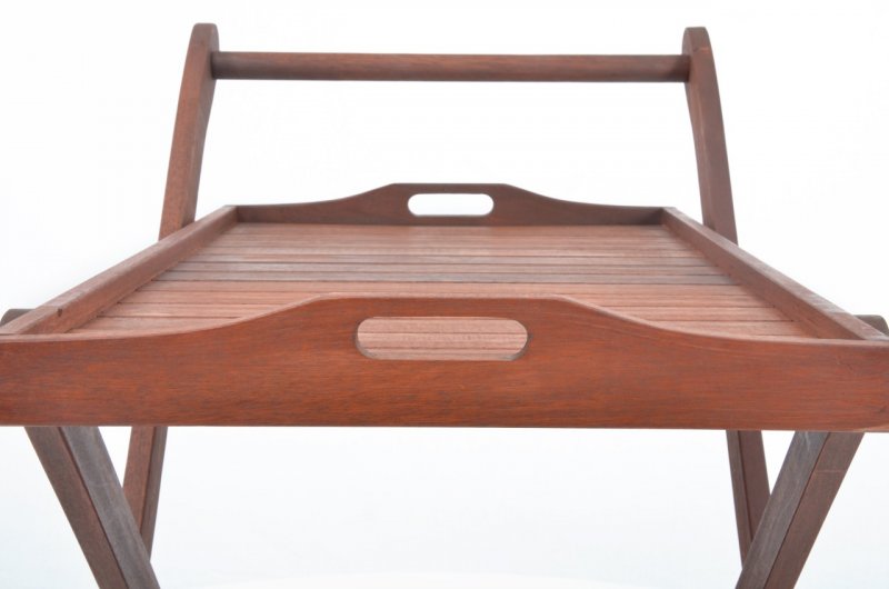 HECHT SERVING servírovací stolek dřevěný Meranti Obrázek