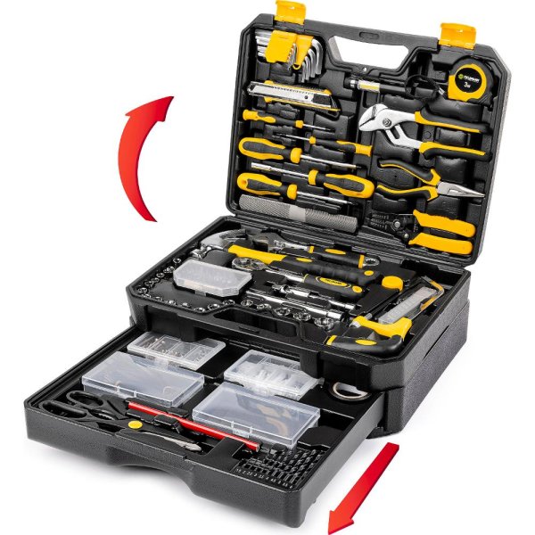 FIELDMANN FDG 5024-325R sada ručního nářadí v kufru 325 dílů 50007435 Obrázek