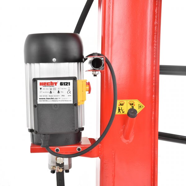 HECHT 6121 štípačka na dřevo vetikální 12 tun Obrázek