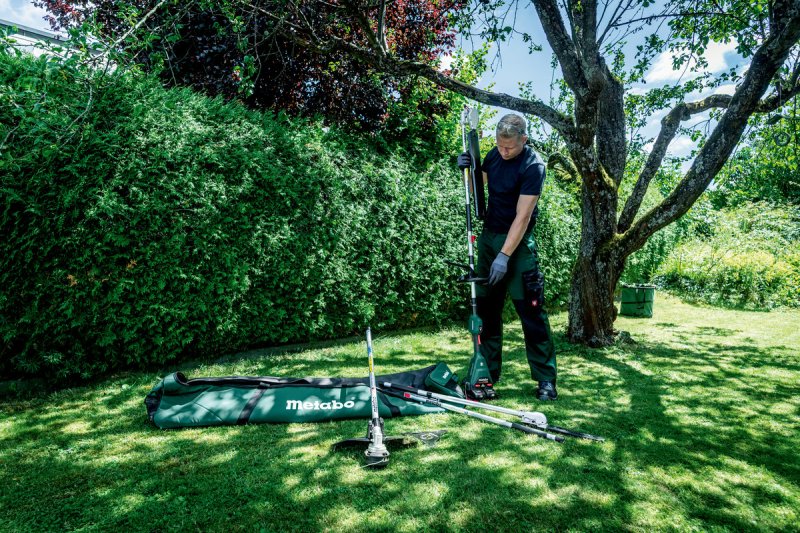 METABO MA 36-18 LTX BL Q aku multifunkční zahradní pohon 2x18V LiIon 601725850 bez aku Obrázek