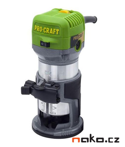 PROCRAFT POB980 multifunkční horní ohraňovací frézka 710W Obrázek