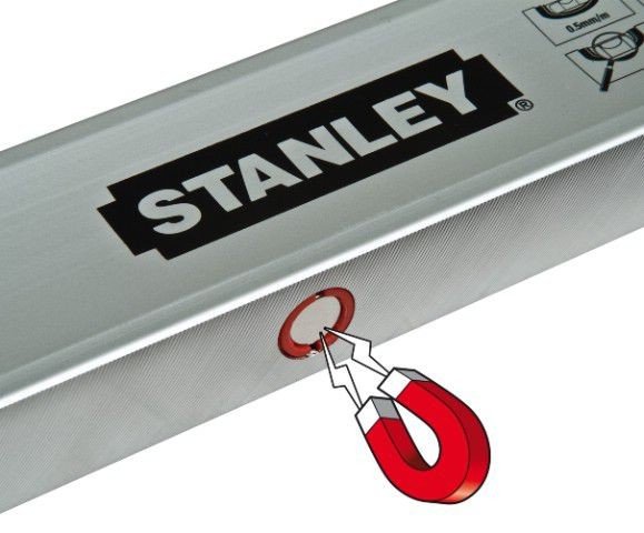 STANLEY STHT1-43114 magnetická vodováha 120cm / 3 libely Obrázek