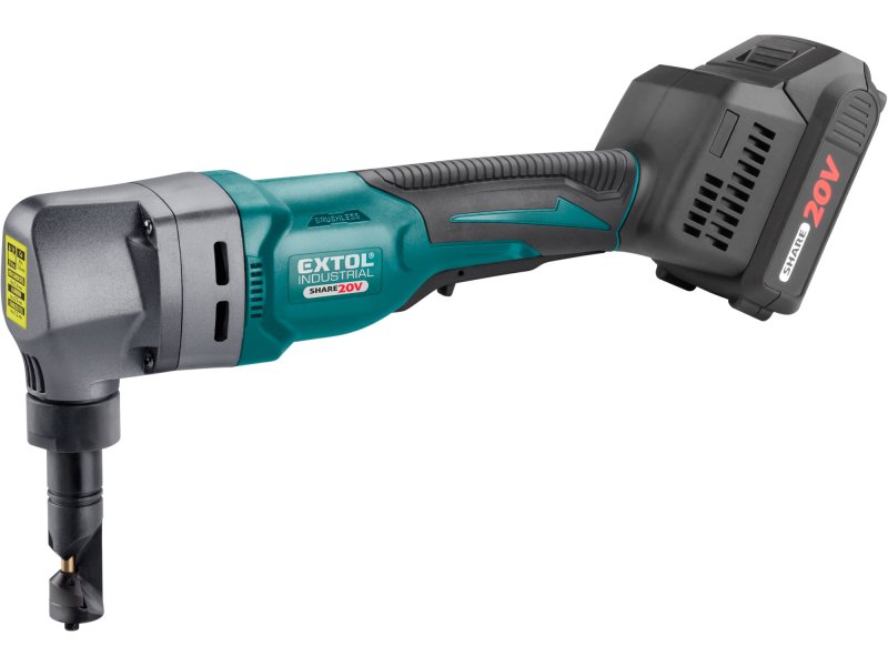 EXTOL PREMIUM 8791830 aku nůžky na plech prostřihovač SHARE20V 2Ah LiIon BRUSHLESS Obrázek