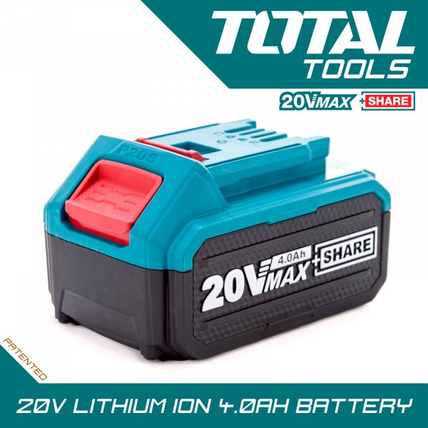 TOTAL TFBLI2002 baterie 20V 4Ah LiIon Industrial P20S, ORIGINÁL