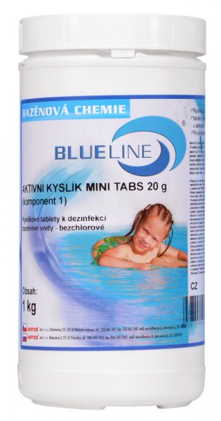 HECHT 595601 aktivní kyslík MINI tablety 1kg/20g Obrázek