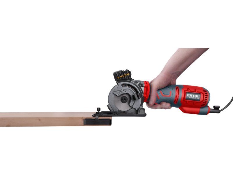 EXTOL PREMIUM 8893023 kotoučová zanořovací pila s laserem 89mm 705W Obrázek