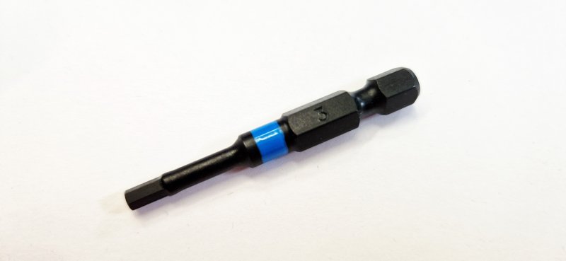 HONITON bit IMBUS 3x50mm rázový, 1/4”, HWR066-21-050030
