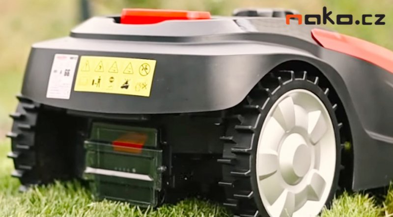 HECHT 5608 robotická aku sekačka na trávu, LiIon 2,5Ah, Bluetooth Obrázek