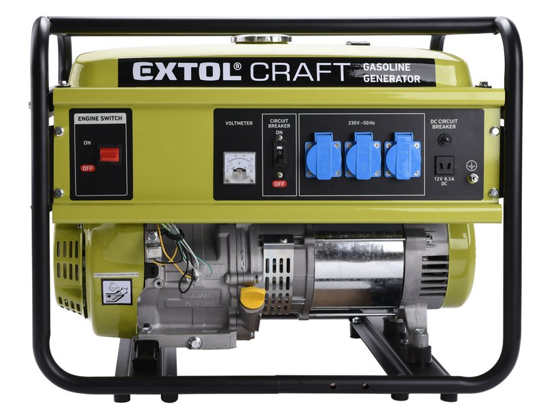 EXTOL CRAFT 421010 elektrocentrála benzínová, 13HP/5,5kW Obrázek