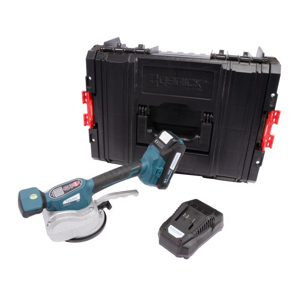 XTline XT102715-1B2B vibrační aku přísavka 123 mm s manometrem 100kg 18V LiIon 2Ah