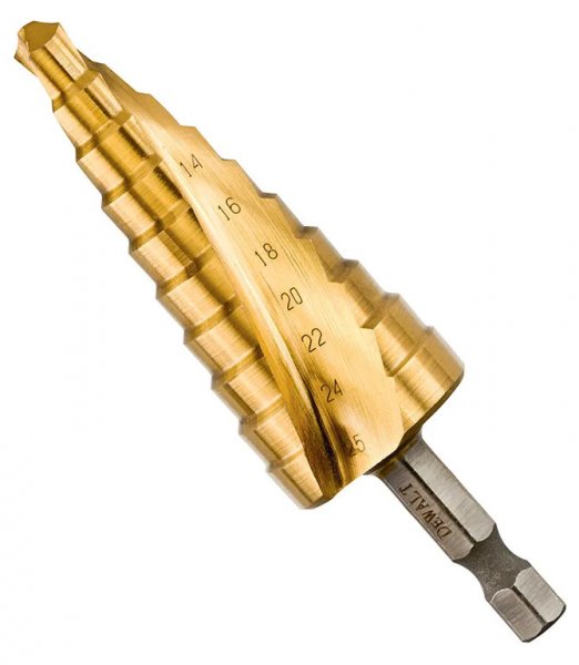 DeWALT DT5030 14-25mm stupňovitý vrták Extreme Impact HSS-G