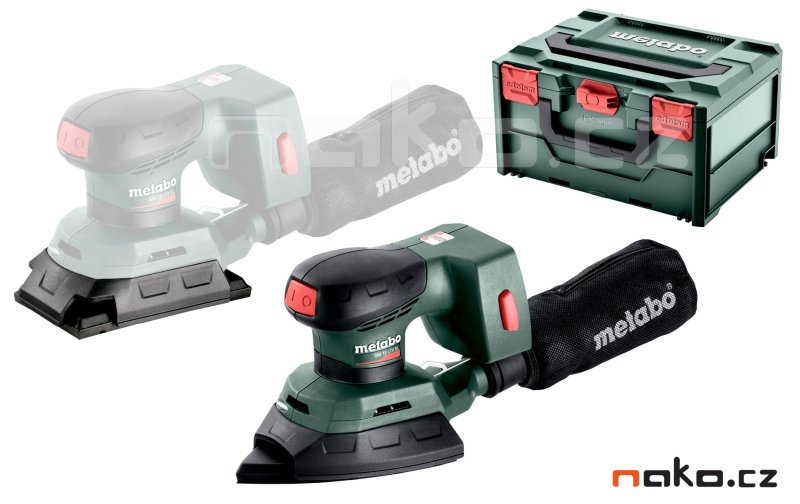 METABO SM 18 LTX BL aku vibrační a delta bruska 18V LiIon bez aku, metaBox 602089840 Obrázek