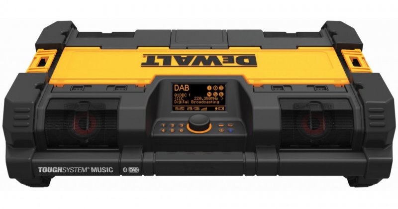 DeWALT DSradio TOUGHSYSTEM™ audiosystém a nabíječka DWST1-75659 Obrázek