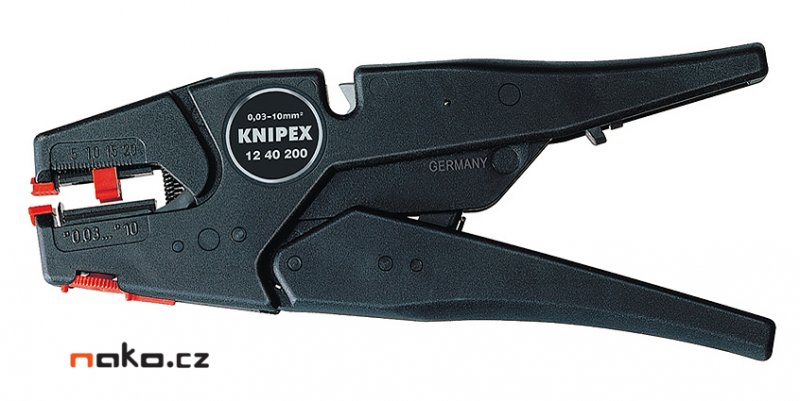 KNIPEX 1240200 kleště odizolovávací samostavitelné 0.03-10mm2