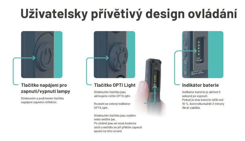 SCANGRIP NOVA MINI - FOR LIFE dobíjecí LED pracovní reflektor 1000 lumenů 03.6200 Obrázek