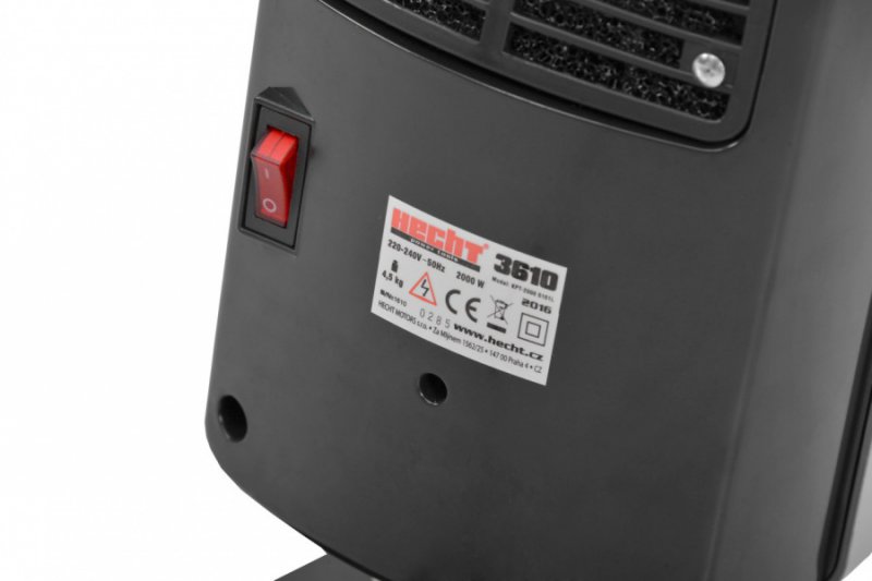 HECHT 3610 keramický přímotop s ventilátorem 2000 W Obrázek