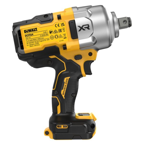 DeWALT DCF964N (verze bez aku) 18V XR aku rázový utahovák 3/4" – 1898 Nm Obrázek