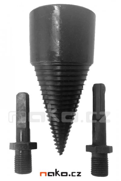 MAGG 060024 zavrtávací štípací kuželový trn 42x100mm na dřevo do vrtačky nebo kladiva Obrázek