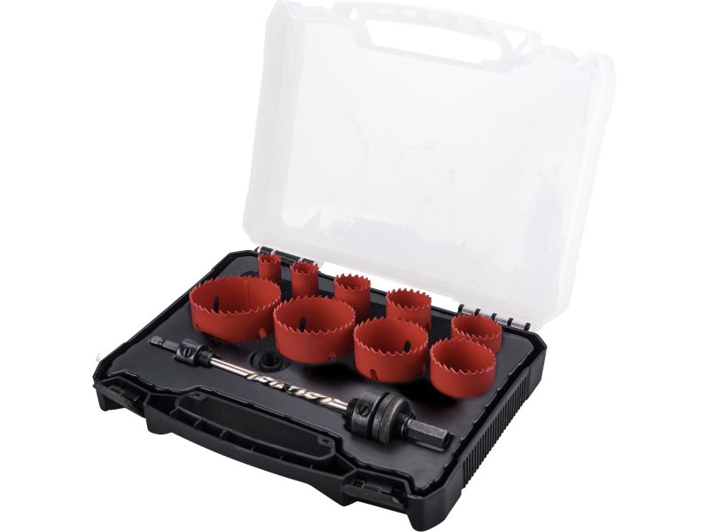 EXTOL PREMIUM 8801604 vrtáky korunkové, univerzální HSS, 19-64mm Obrázek