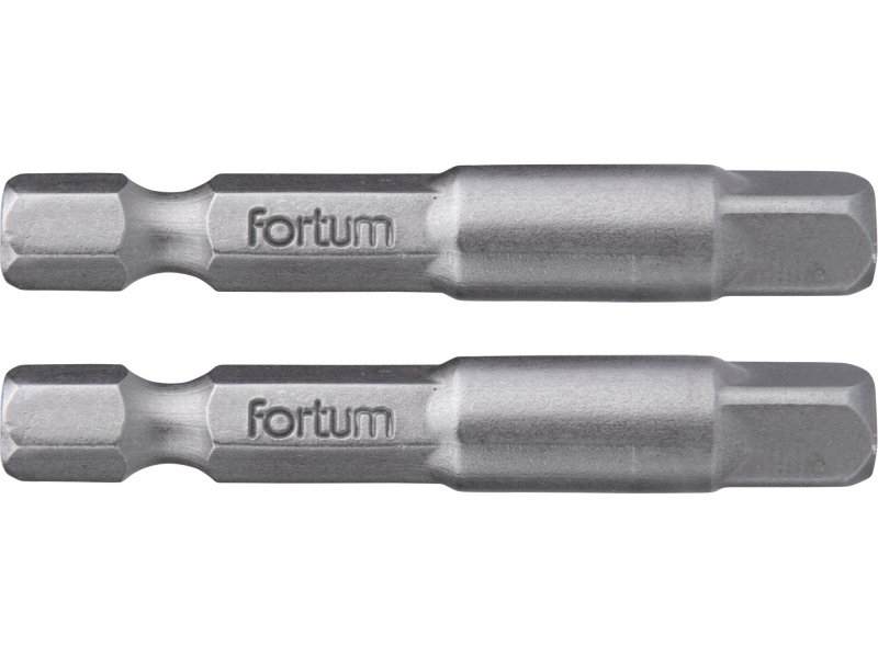FORTUM 4741523 sada adaptérů 1/4" x 50mm šestihran / čtyřhran, S2, 2ks