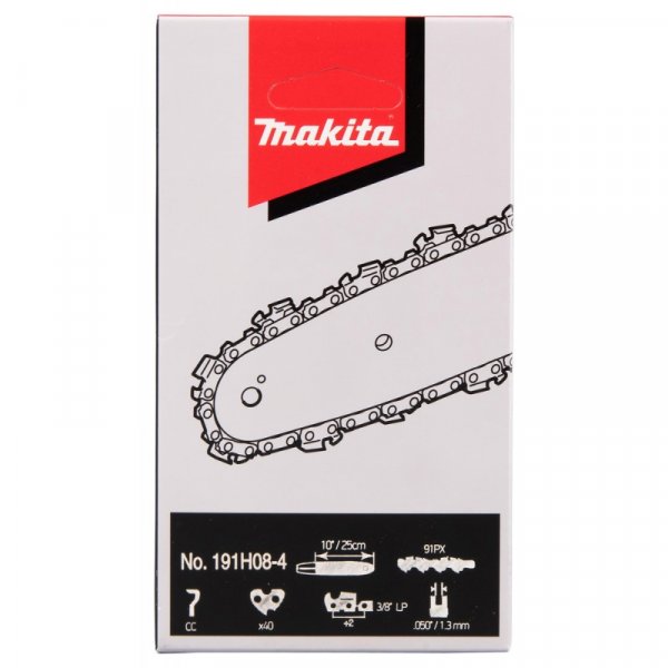 MAKITA 191H08-4 pilový řetěz 25cm 1,3mm 3/8" 40čl. Obrázek