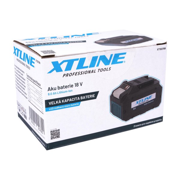 XTline XT102789 baterie Li-Ion 8.0Ah 18V SAMSUNG