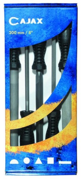 AJAX sada pilníků dílenských 200/2 (5ks) 286211922025