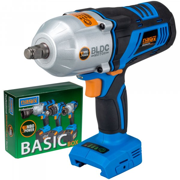NAREX ASR 600-3MTB Basic (verze bez aku) 1/2" aku rázový utahovák - 1000 Nm Obrázek