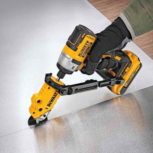 DeWALT DT70620 nástavec nůžky na střihání plechu pro rázové utahováky 1/4" Obrázek