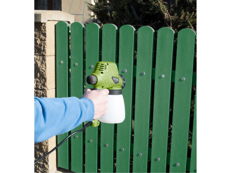 EXTOL CRAFT 412113 pistole stříkací na barvu, 80W Obrázek