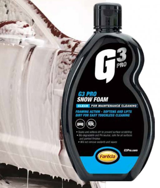 FARÉCLA G3 PRO SNOW FOAM aktivní pěna 500ml Clean 7205