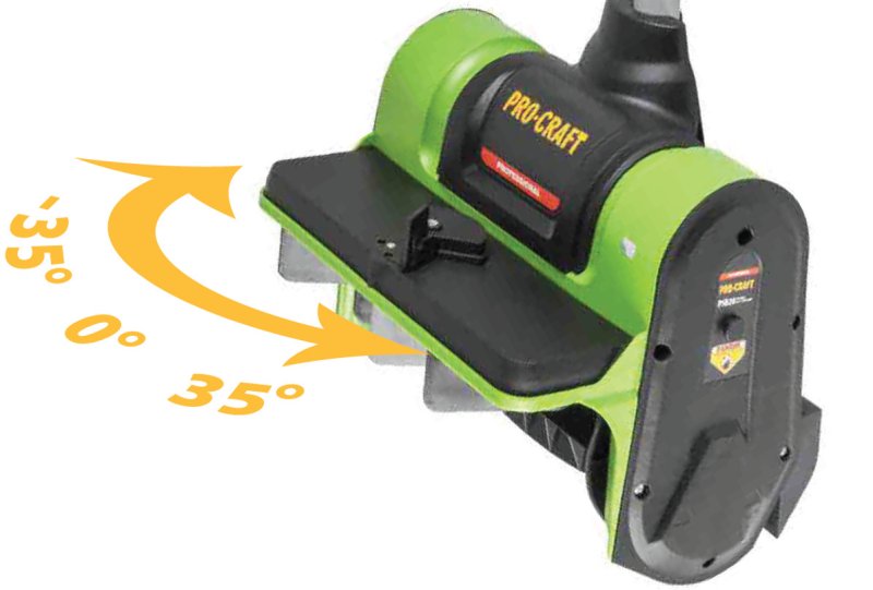 PROCRAFT PSB20 aku sněhová fréza 30cm 20V LiIon PSB20BB bez aku Obrázek