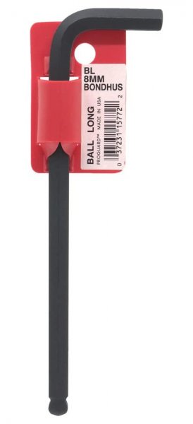 BONDHUS 15772 L-klíč imbus 8,0mm s kuličkou
