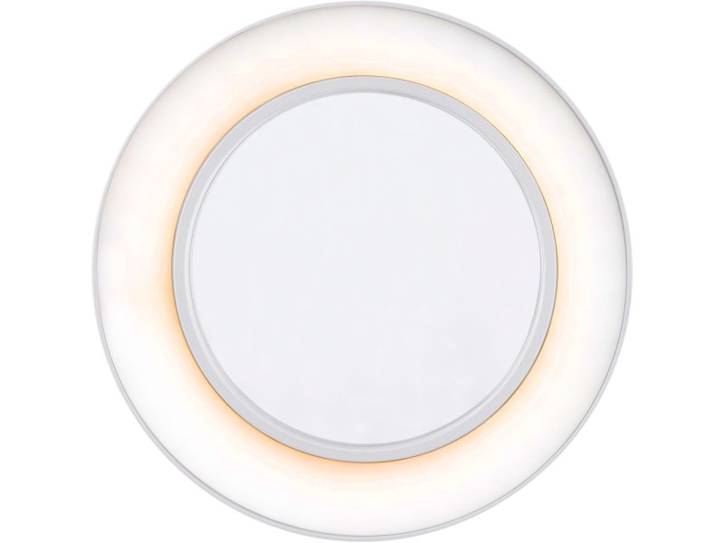 EXTOL LIGHT 43161 stolní lampa s lupou, 1300lm, 5x zvětšení, USB, bílá Obrázek