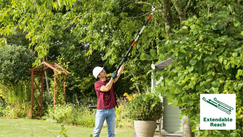 BOSCH AdvancedPrune 18V-45 aku prořezávač větví s prodlužovací tyčí 06008C5002 Obrázek