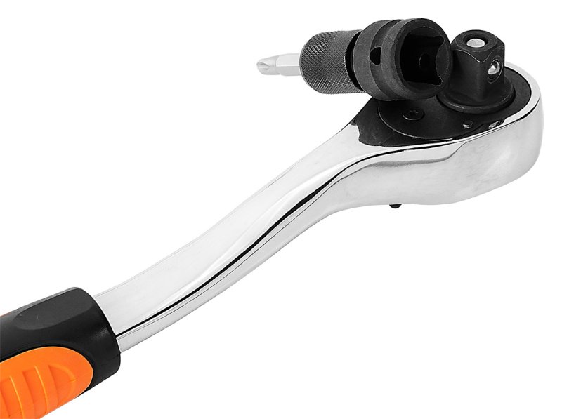 GRAPHITE 56H557 rázový adaptér 1/2"čtyřhran na bity 1/4", CrV Obrázek