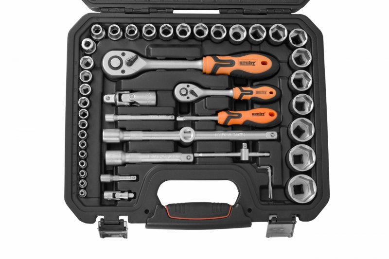 HECHT 2094 gola sada 1/4", 1/2", 94 dílů Obrázek