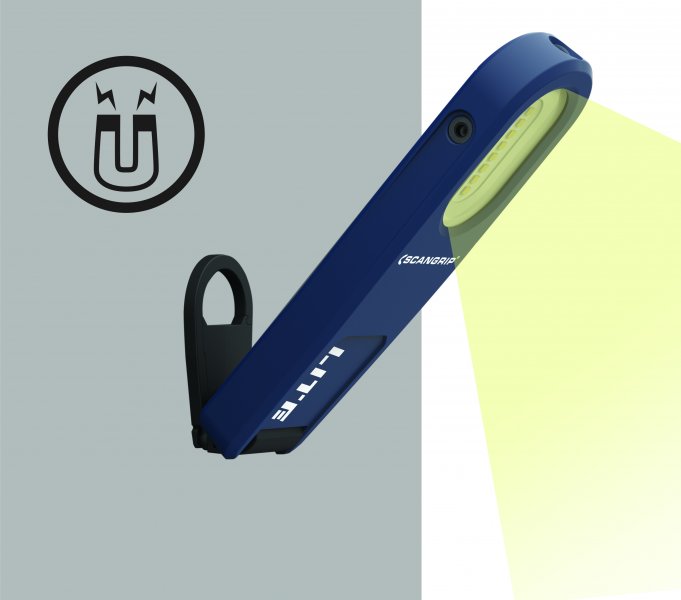 SCANGRIP WORK LITE M LED nabíjecí ruční pracovní svítilna 03.5641 Obrázek