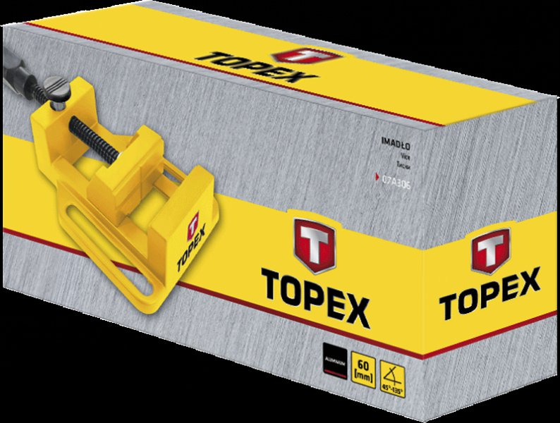 TOPEX 07A306 svěrák modelářský 65mm