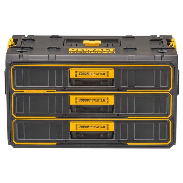 DeWALT DWST08330-1 TOUGHSYSTEM 2.0 kufr se třemi zásuvkami