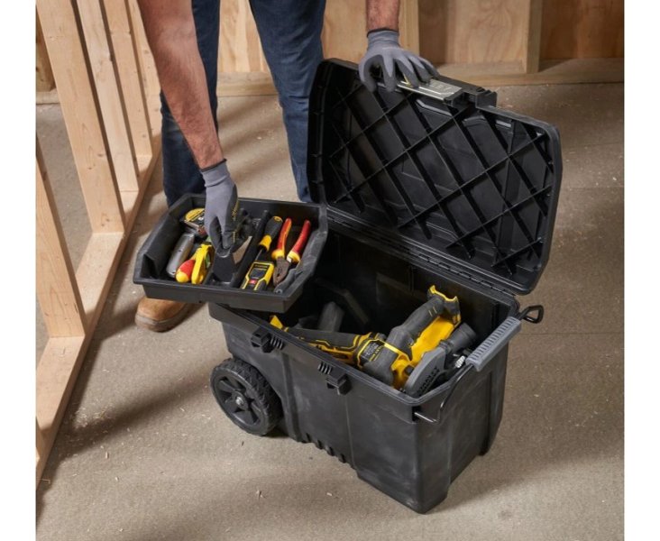 STANLEY STST33090-1 box na nářadí pojízdný s výsuvným madlem PRO ONE TOUCH Obrázek